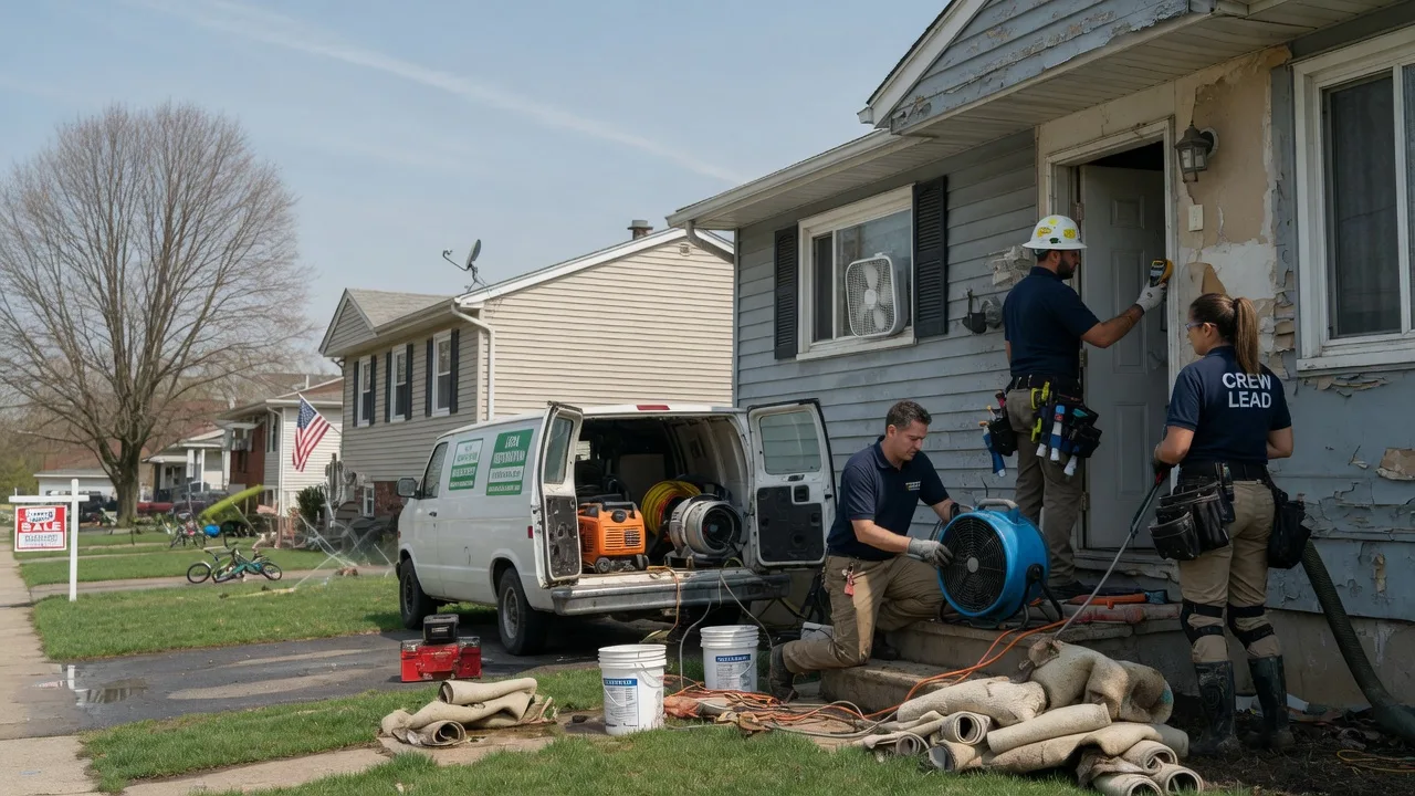 Flood Cleanup in Burdett, NY near me