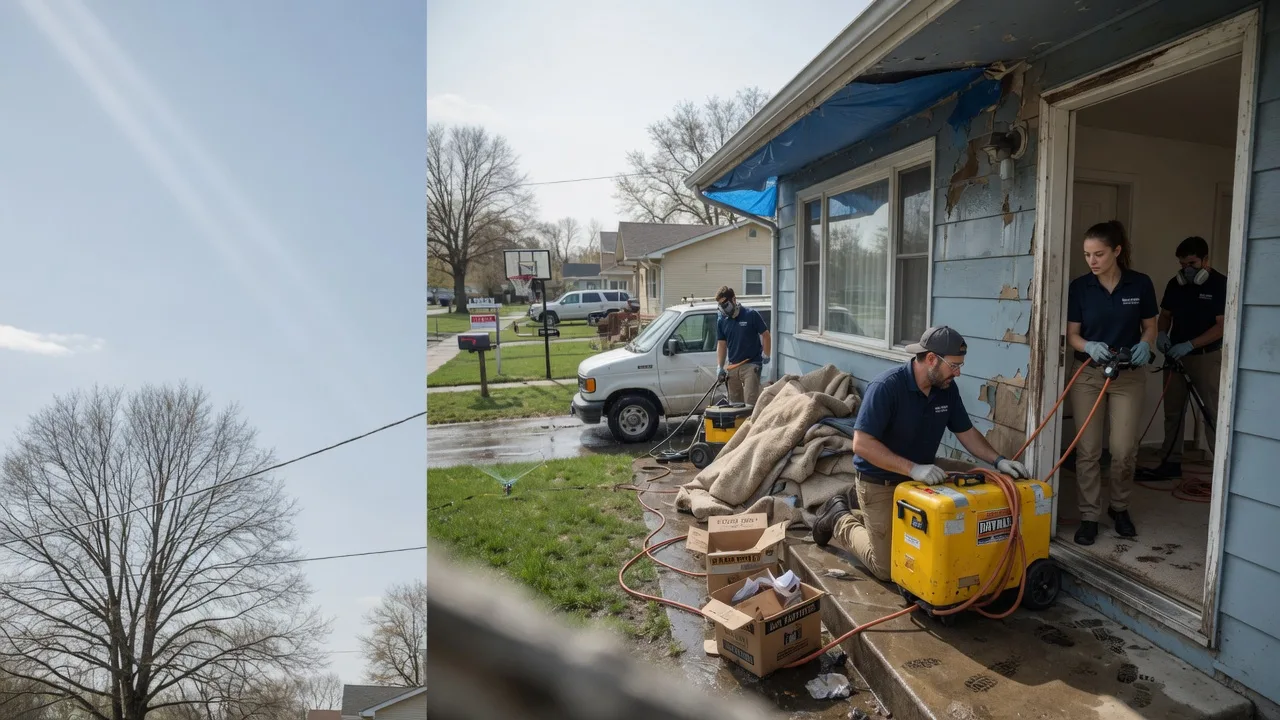 Basement Flood Cleanup in Burdett, NY near me